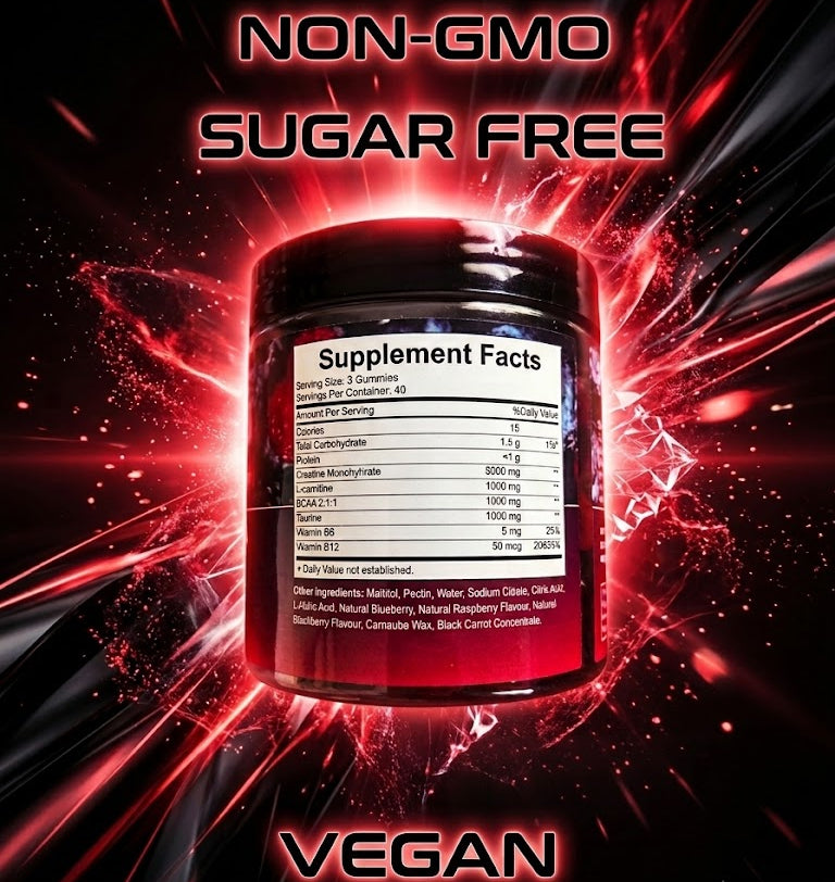 Creatine Gummies And Vitamins